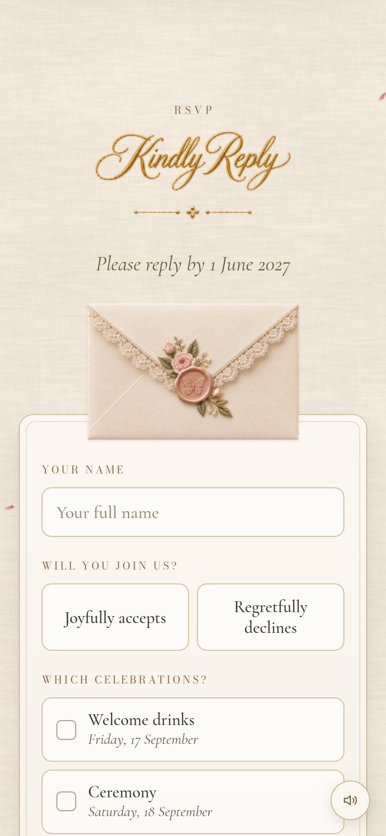 The Atelier — Kindly reply