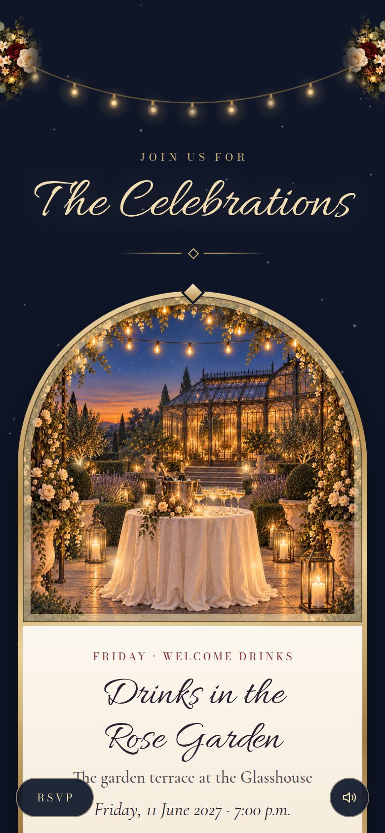 The Glasshouse — The celebrations