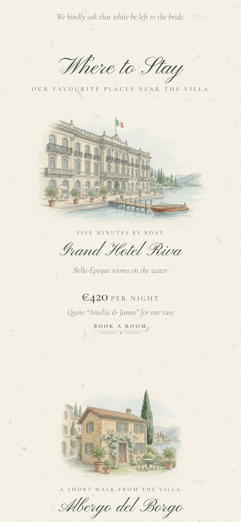 Lake Como — Where to stay
