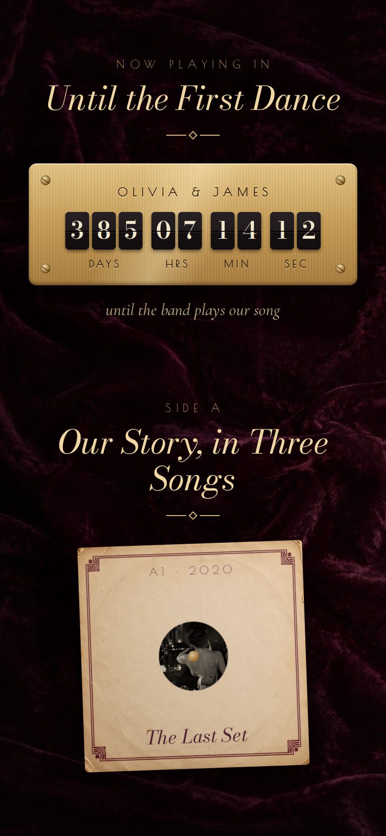 The Velvet Room — Countdown