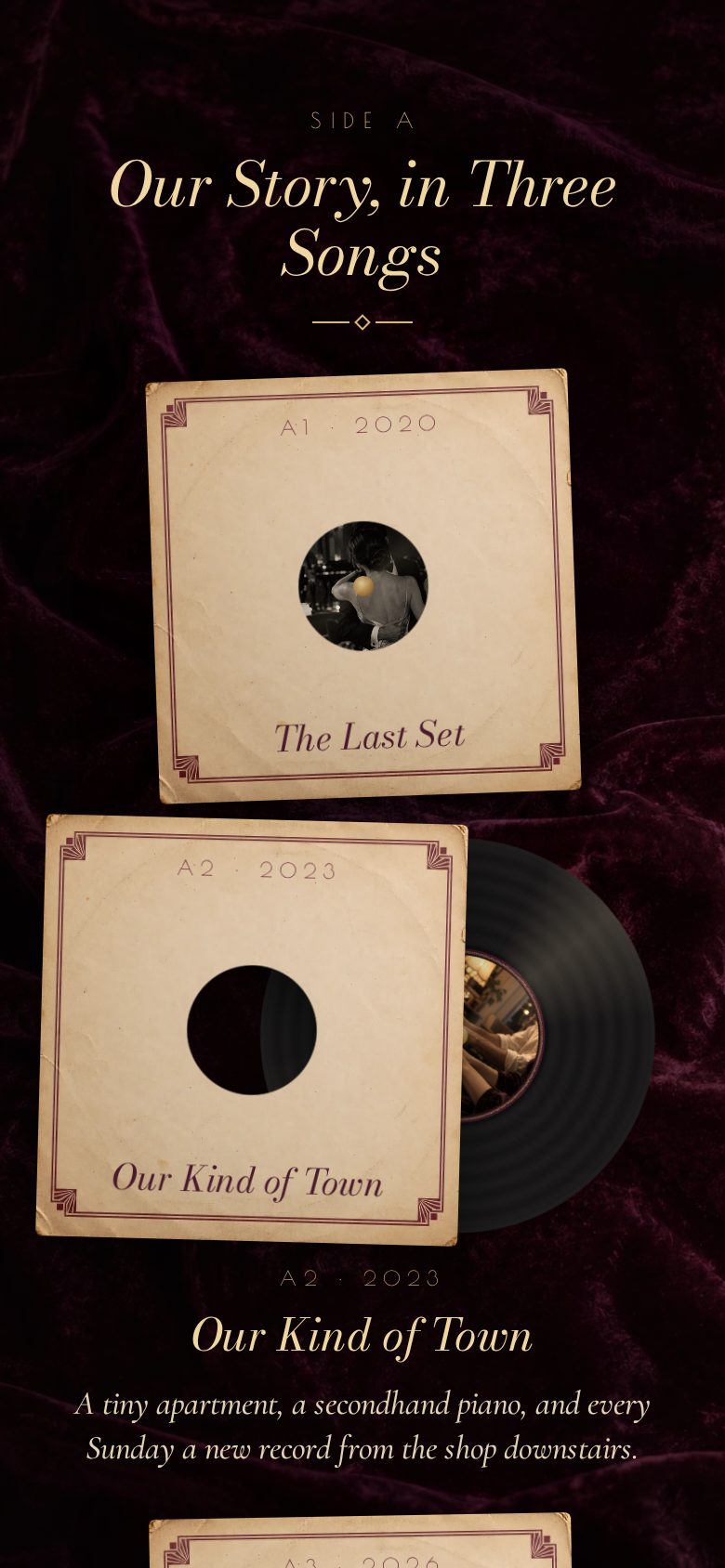 The Velvet Room — Our story