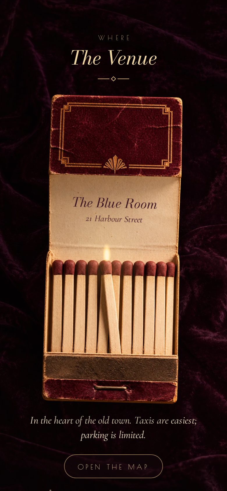 The Velvet Room — The venue